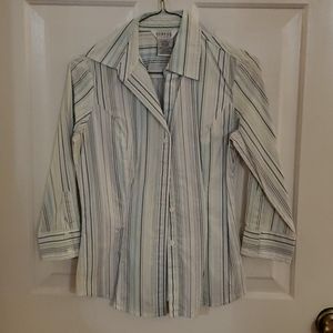 Womans button down dress shirt